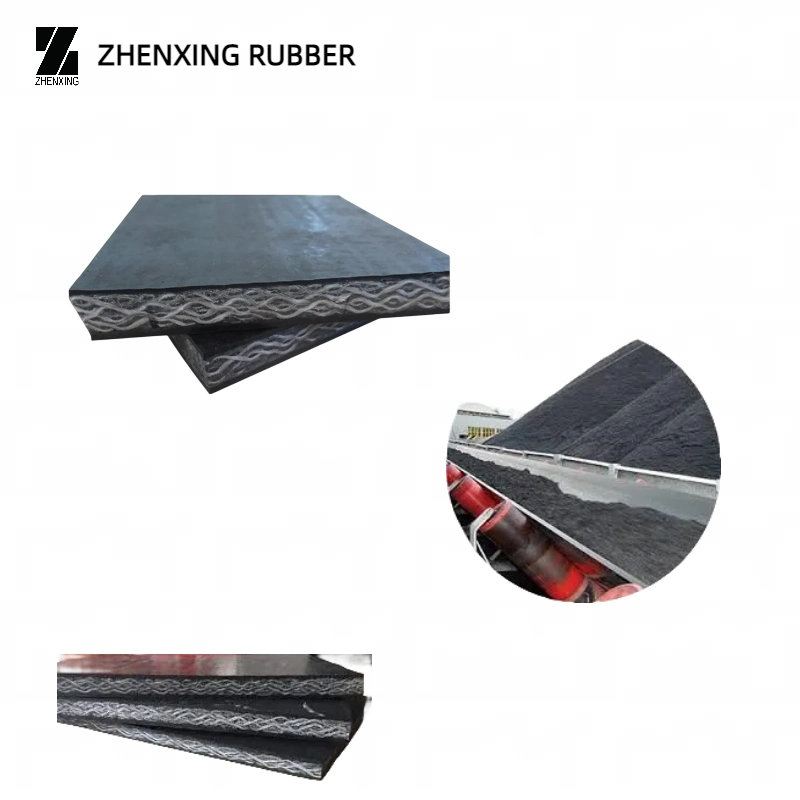 400-2200mm Width Ep100 Ep125 Ep150 Ep200 Ep250 Ep300 Ep400 2-6 Ply Ep Polyester Rubber Conveyor Belt for Sand Stone Mining Cement