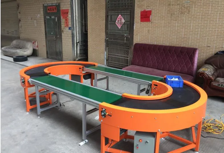 Custom Design Express Delivery Parcel Cycling Sortation Conveyor System for E-Commerce