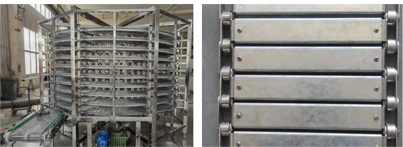 Commercial Spiral Cooling Tower for Bread/Cake/Pizza Cooling Conveyor Hot Sale