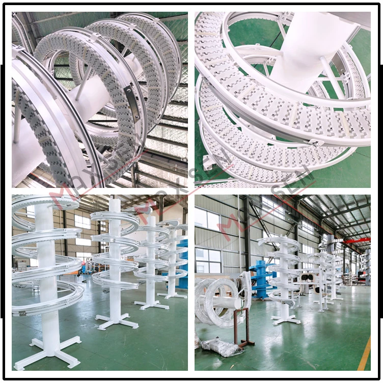 Maxsen China Factory Supply Spiral Conveyor for Carton Boxes Delivery Logistics Warehouse Automation Conveyor System Support