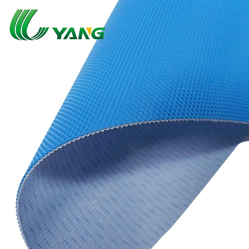 Factory Wholesale Smooth Top Diamond Back PVC Conveyor Belt for Express Delivery