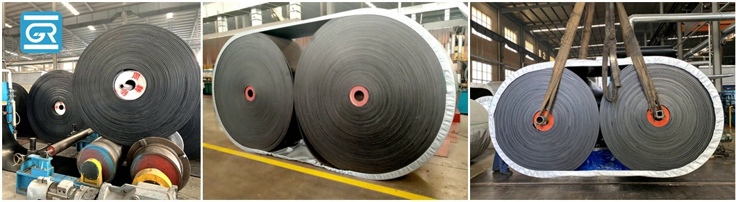 Anti-Abrasion Steel Cord Rubber Conveyor Belt with Low Price for Metallurgy, Construction Materials, Mining Industries