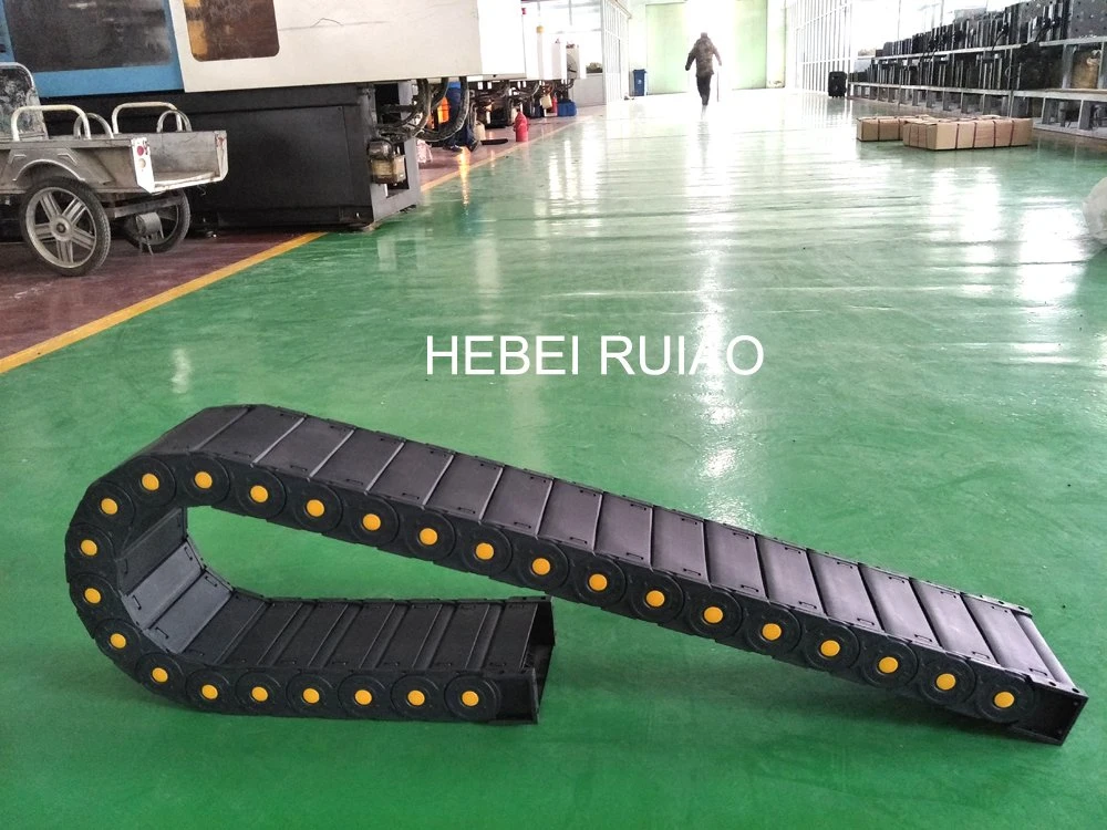 CNC Parts Plastic Drag Chain Flexible Cable Track Chain Cable Carrier Chain for Wires Protection