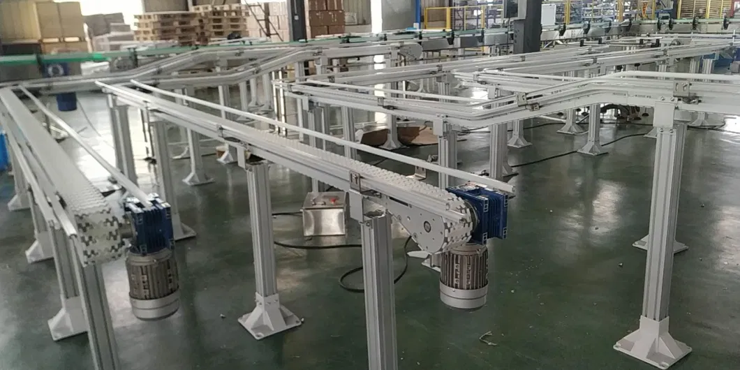 Hairise Flexible Chain Conveyor System for Transporting Tray with ISO&amp; CE &FDA Certificate