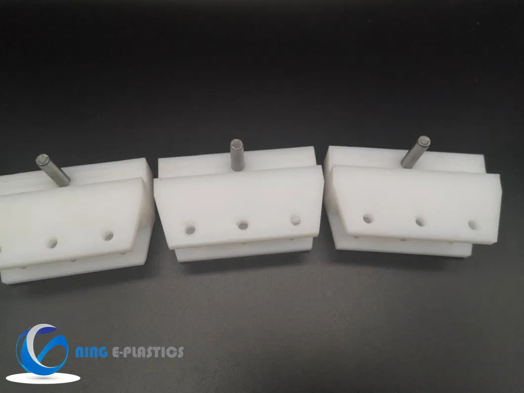 Low Friction Coefficient Hardness PE 1000 Plastic Wear Strip for Chain UHMW Custom Custom Plastic Parts