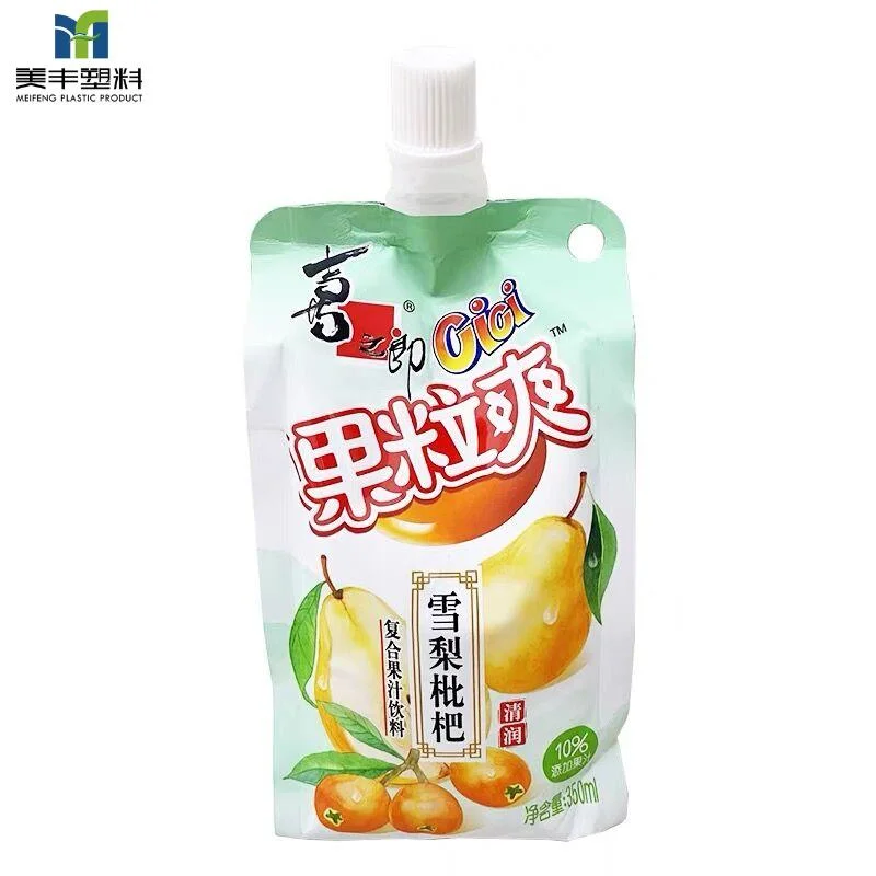 Custom Printing Fruit Juice Jelly Beverage Drink Industry Packaging
