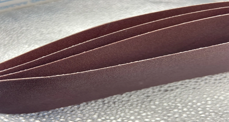 High Temperature and Durable Aluminum Oxide Sanding Belt for Curved Surface Grinding