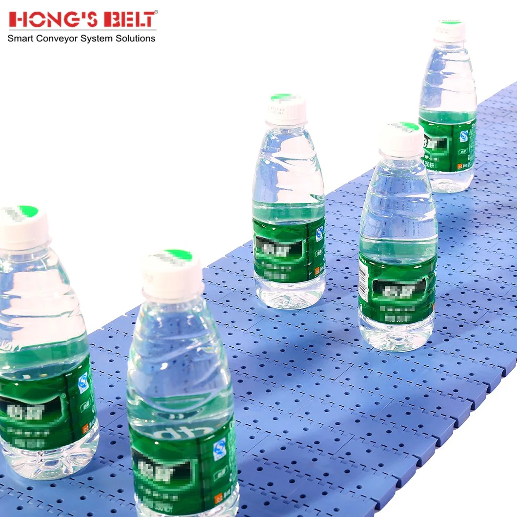 Hongsbelt Perforated Flat Top Belt Conveyor Supplier Modular Belting Manufacturers for Can Making