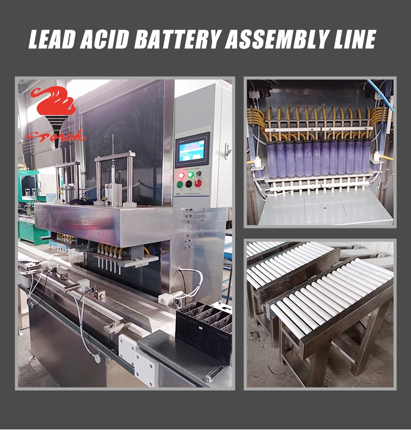 Full Automaticflexible Manufacturing and Labor Reduing Lead Acid Battery Making Machine Assembly Line Control Lead Acid Car Battery Assembly Line