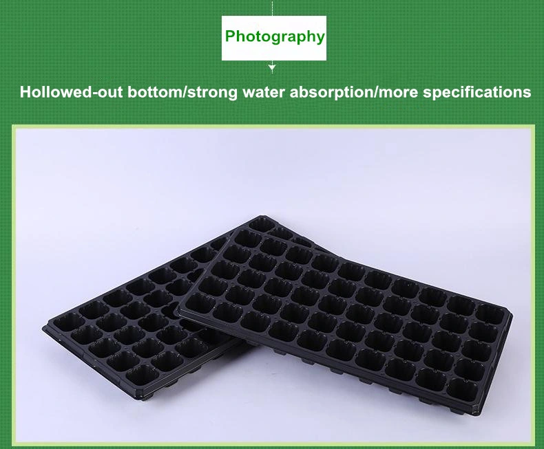 PVC Plastic Flexible Seed Starting Grow Germination Plug Tray