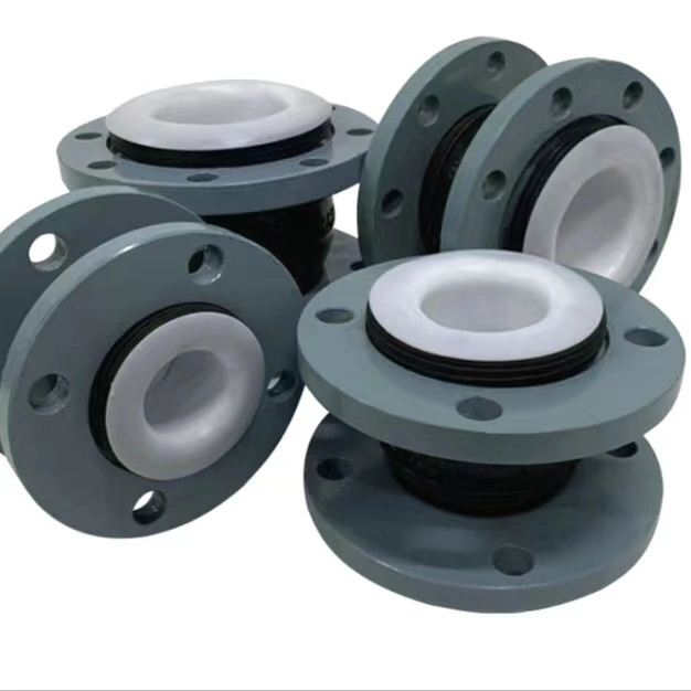 10&prime;&prime;flexible Galanized Neoprene Flange Connection PTFE Rubber Expansion Joint