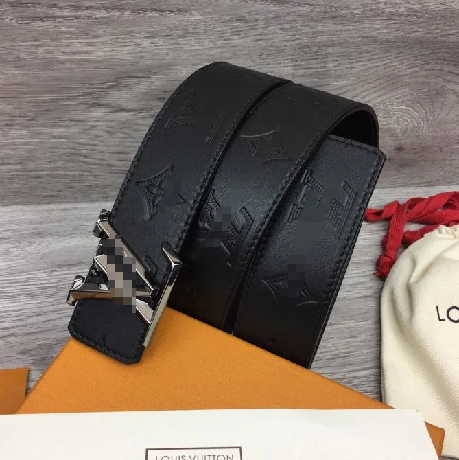 Smooth Leather Belt Luxury Belts Designer for Men Big Buckle Male Chastity Top Fashion Mens Wholesale Luxury Designer Belt Gbuckle Fashion Genuine Leather