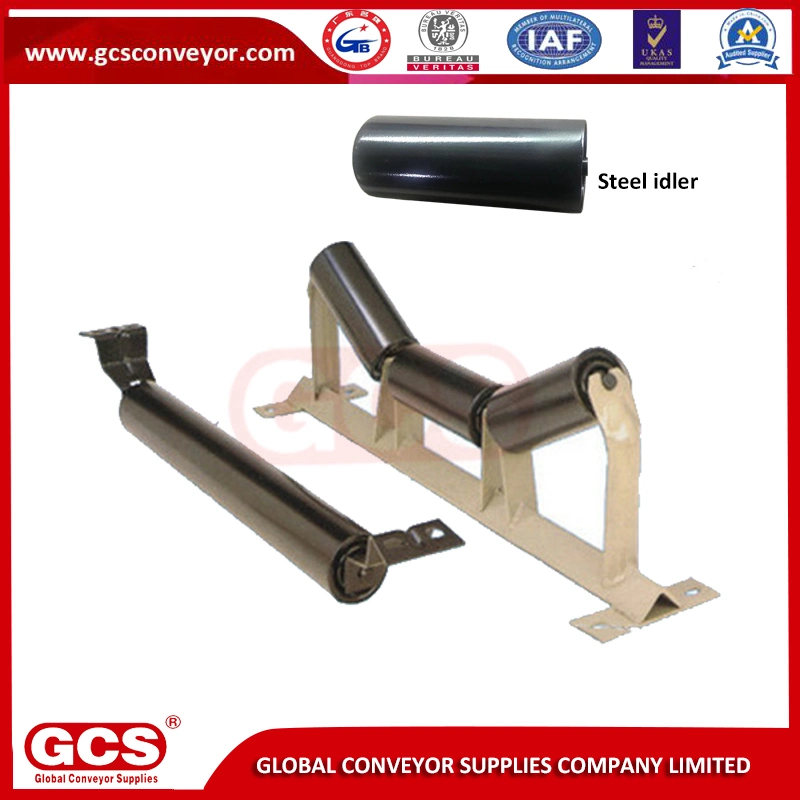Conveyor Steel Impact /Trough/Troughing/Carrier/Carrying/Return Guide Idler Roller for China Belt Conveyor