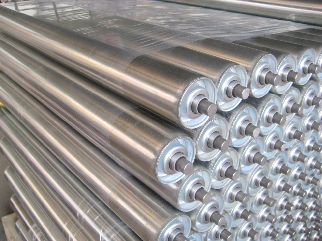 Medium/Heavy Duty Galvanized Carbon Steel Gravity Conveyor Roller