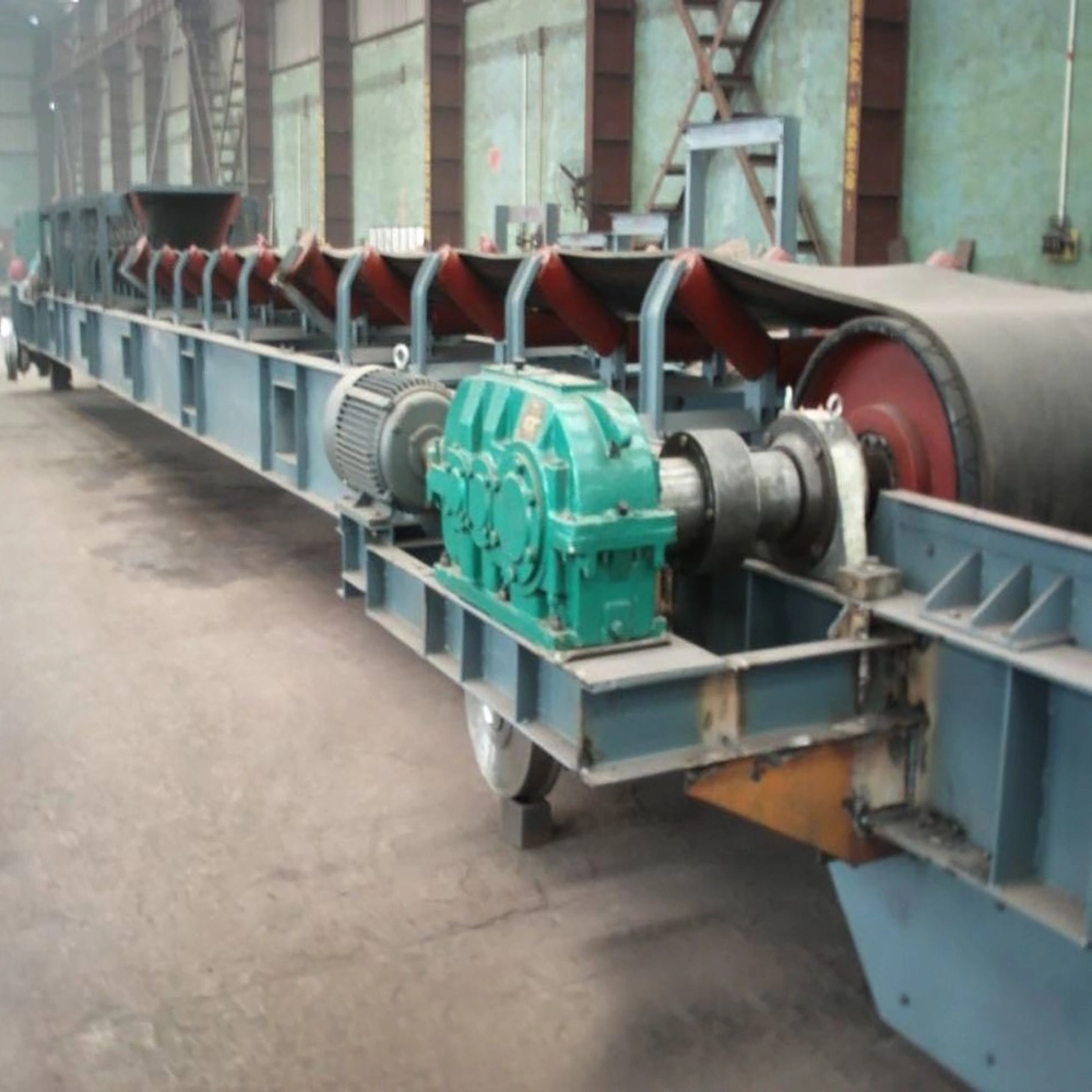 Transportation System Reversible Shuttle Belt Conveyer