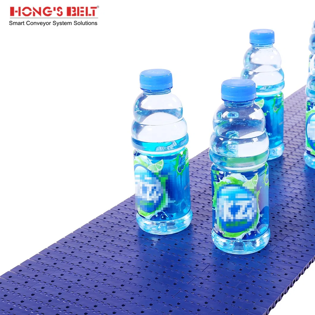 Hongsbelt Perforated Flat Top High Quality Modular Belt Conveyor Flush Grid Modular Belt