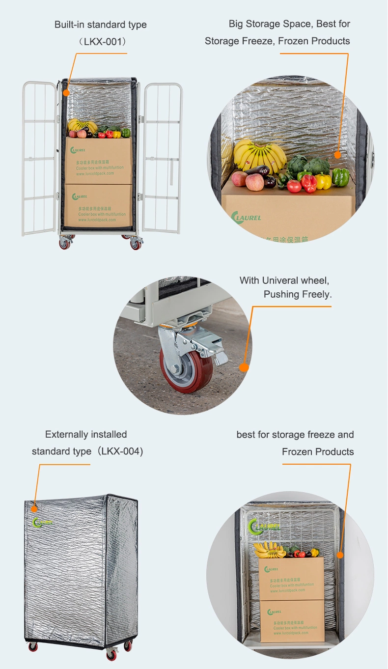 Manufacturing Thermal Insulated Roll Container for Preservation and Stabilization of The Product Temperature