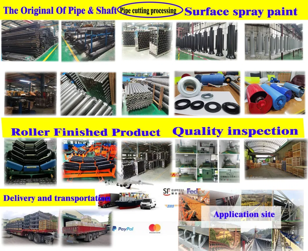 Conveyor Roller Set /Heavy Duty Belt Conveyor Carrying Conveyor Roller/Mining Belt Conveyor for Conveyor System