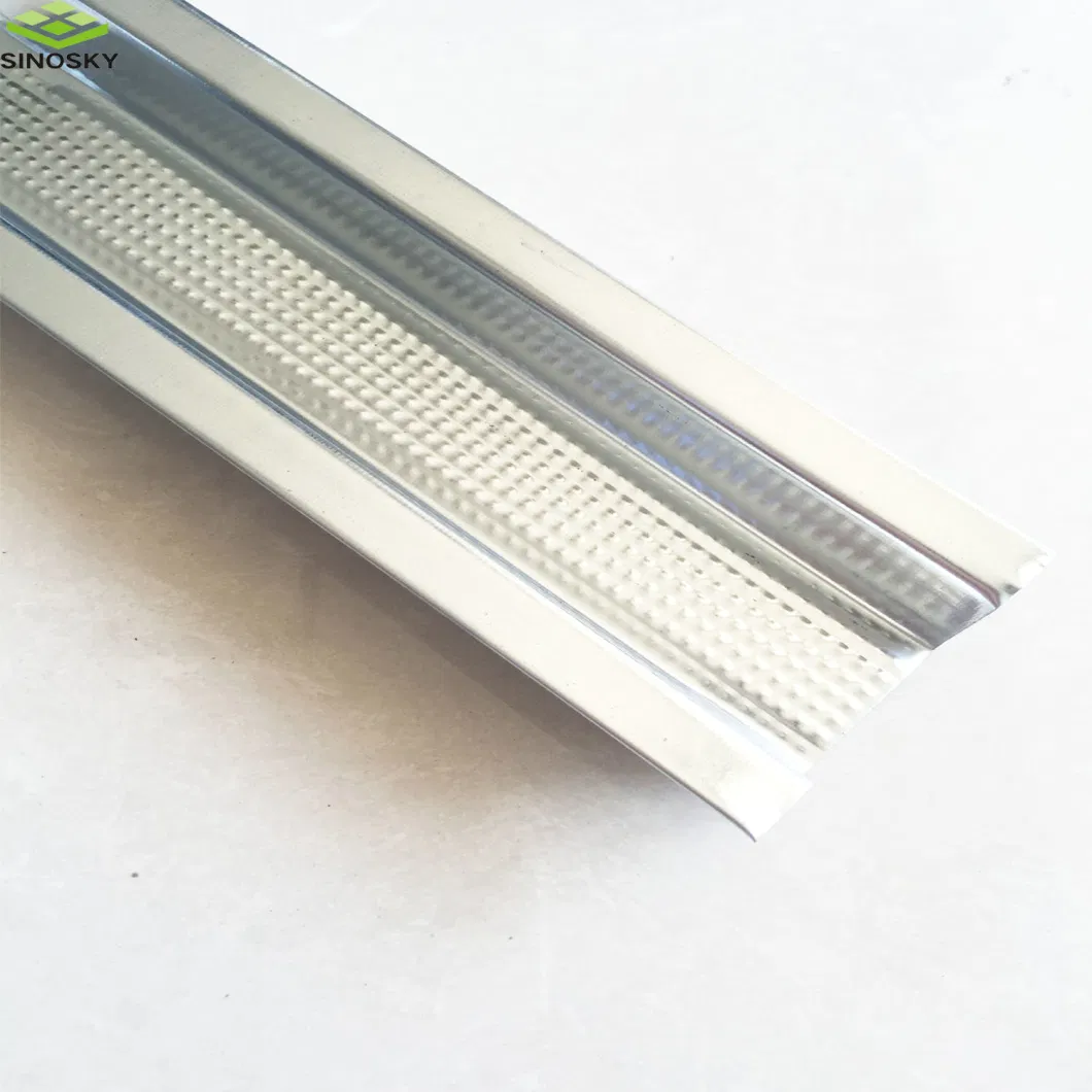Factory Price Wall Partition Galvanized Drywall Angle Corner Bead Metal Stud and Tracks