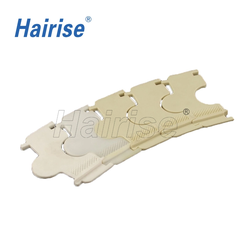 Hairise PT250A/B Multiflex Screw Conveyor Chain with Side Roll Used for Bakery, Dairy, Fruit, and Vegetable