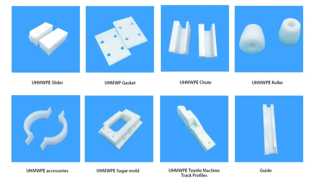 High Density Anti-UV Resistant UHMW Polyethylene Conveyor Wear Strips