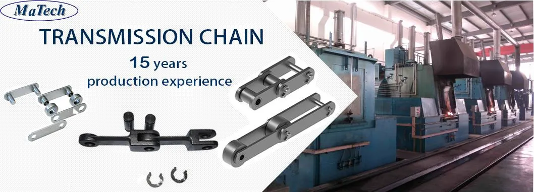 China Factory Custom Carbon Steel/Stainless Steel Transmission Industrial Chain Conveyor Chain Sprocket Roller Chain