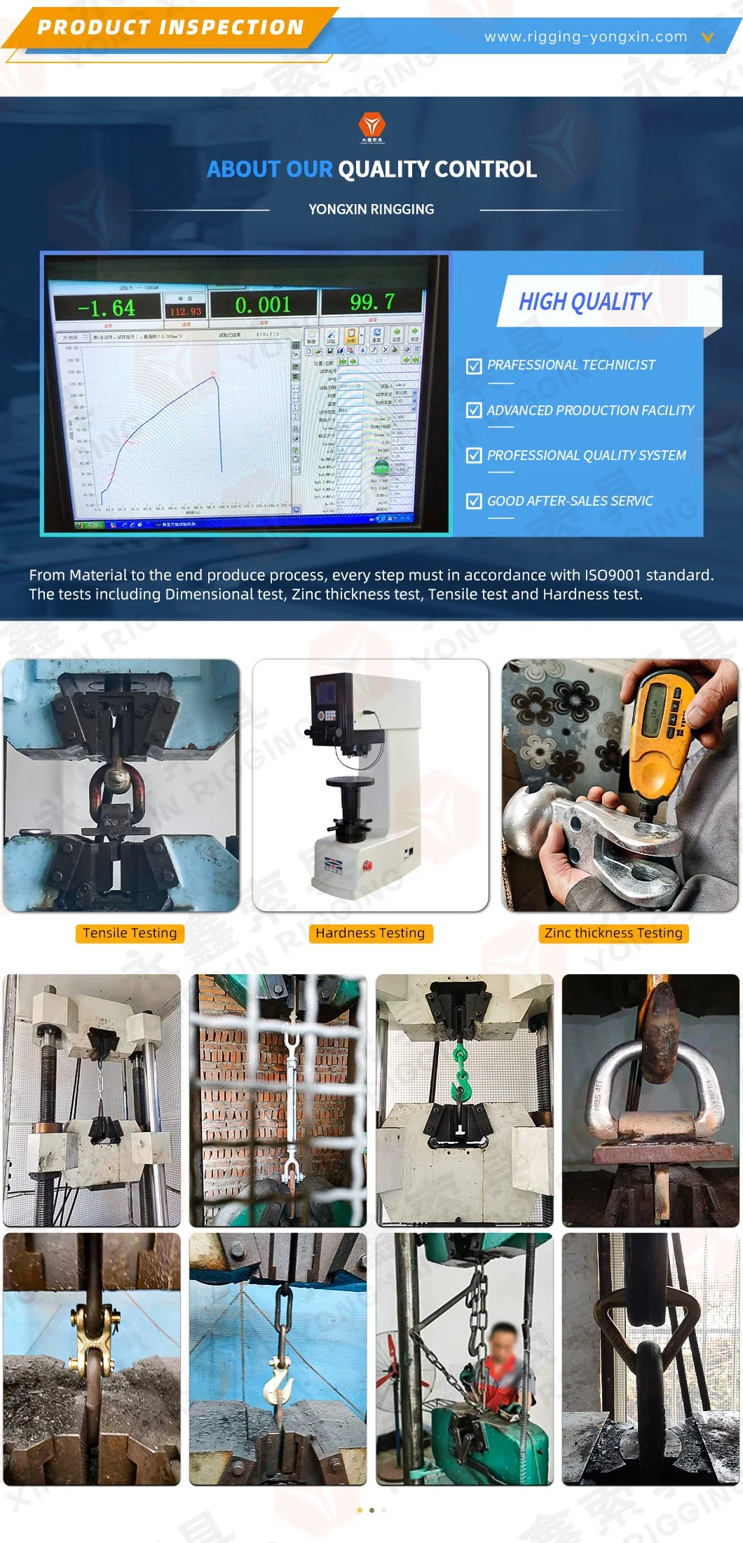 Strength Test Procedure of Forged Lashing Belt Plashing Belts Width Range: 32 - 50mm Linear