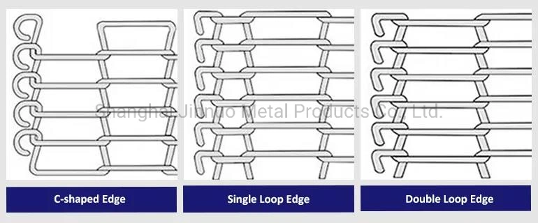 Wire Mesh Wave Woven Conveyer Belt