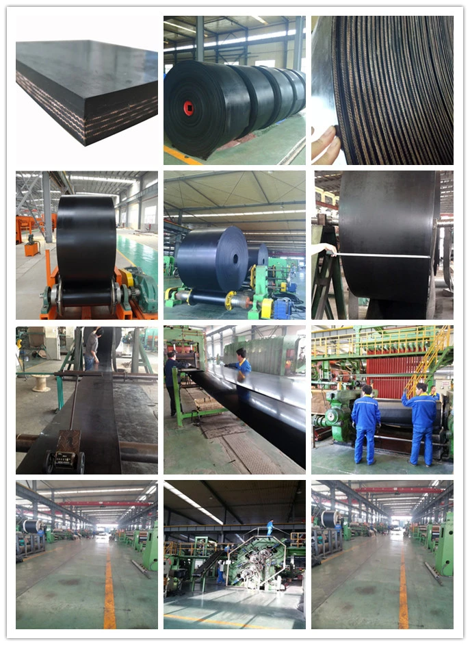 400 /600/ 800 mm Width Abrasive Ep Rubber Conveyor Belt