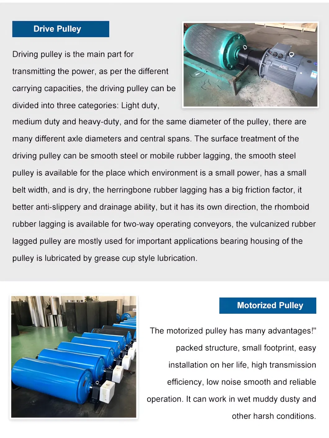 Conveyor Carrying Idler Rollers to Keep Belt Running in Track for Tube Conveyor System