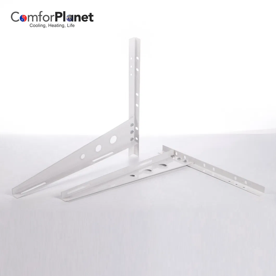 Best Price Highly Weather Proof White Screw AC Outdoor Stand Mounting Air Conditioner Bracket