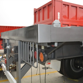 High Strength Lowbed Lowboy Semi Trailer to Transport Large Machines