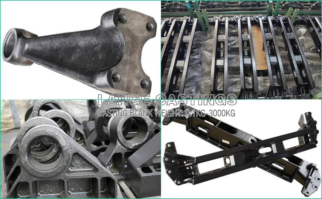 Custom Iron/Steel Casting Construction/Building/Mining/Shipbuilding/Oildrilling/Petroleum/Metallurgical Machinery Part OEM Machined Industry Equipment Component