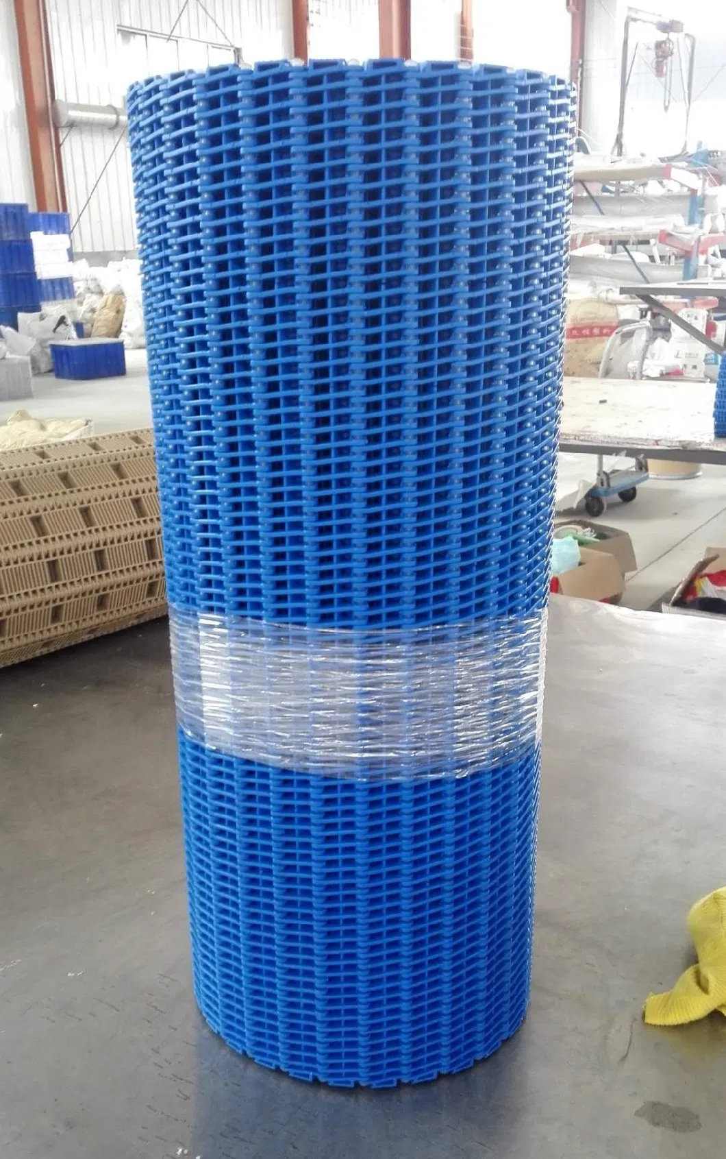 Easy-to-Clean Plastic Conveyor Belts with 27.2mm Pitch