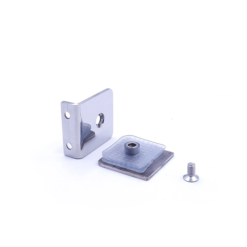 Stainless Steel 304/201 Connecting Shower Bathroom Glass Door Clamp