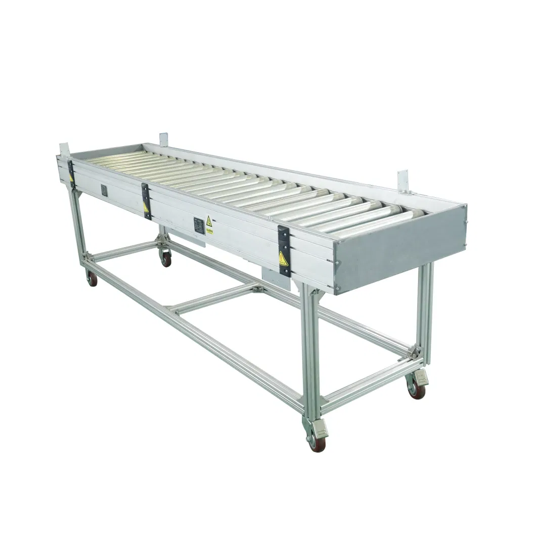 Custom Automatic Gravity Conveyor System Telescopic Roller Belt Automated Conveyor System