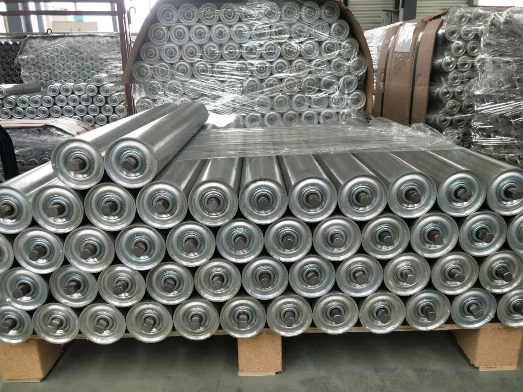 Medium/Heavy Duty Galvanized Carbon Steel Gravity Conveyor Roller