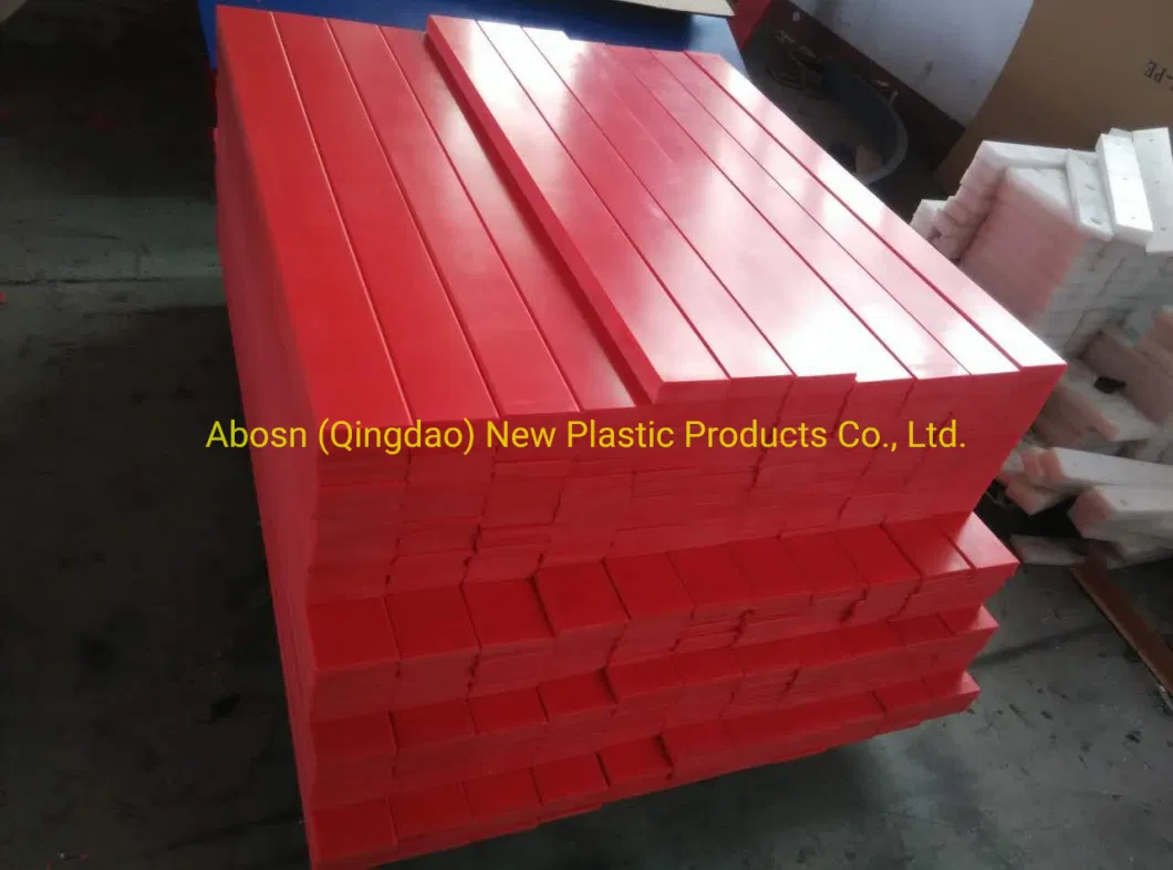 Non Toxic Abrasion Resistance UHMWPE Plastic Profiles Wear Strips Sell