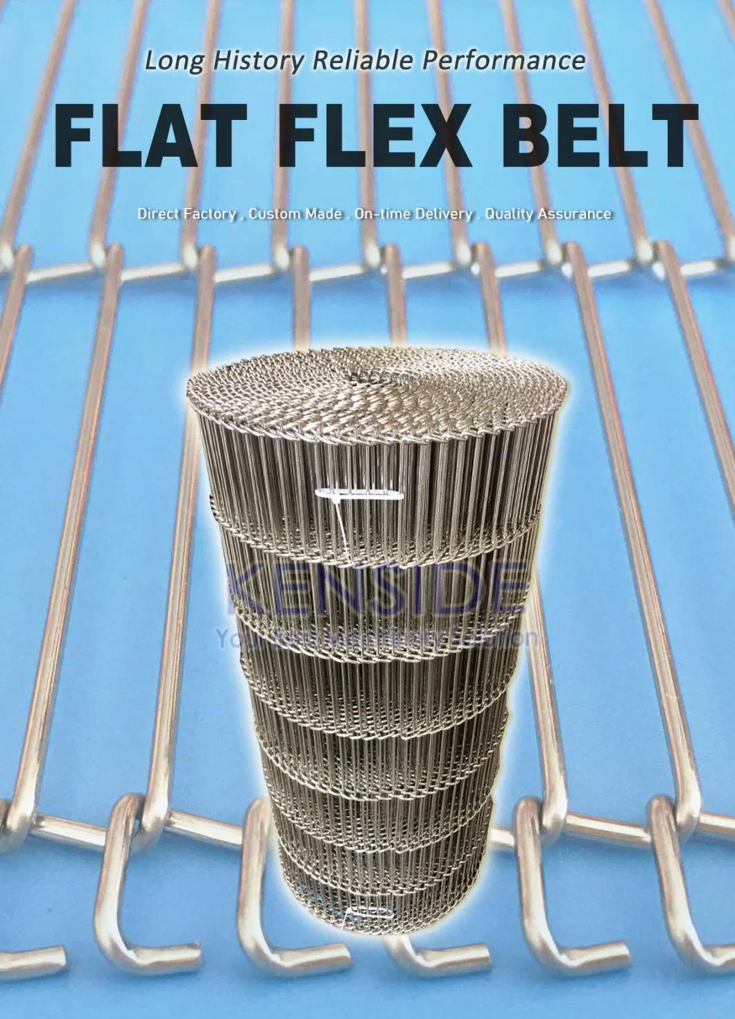 Flat Flex Conveyor Belt for Cooling Conveyors