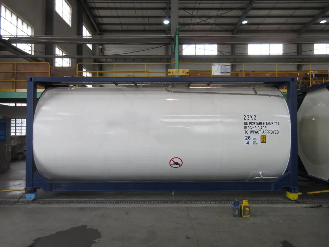 Professional Manufacturing Food Grade 20FT ISO 316L/T11 Storage Tank Container