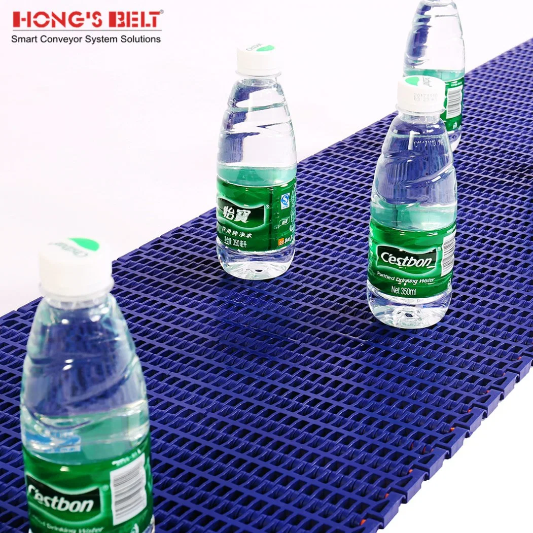 Hongsbelt Modular Short Belt Conveyor Food Plastic Modular Conveyor Belt