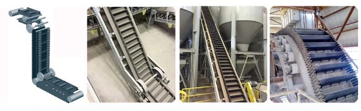 Weighing Coal Feeder Conveyor Belt for Feeders Powder Counterweight Apron Ruched Conveyor Belt