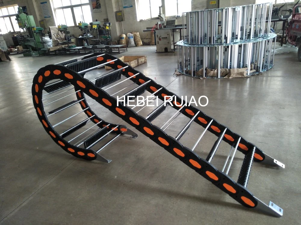 CNC Parts Plastic Drag Chain Flexible Cable Track Chain Cable Carrier Chain for Wires Protection