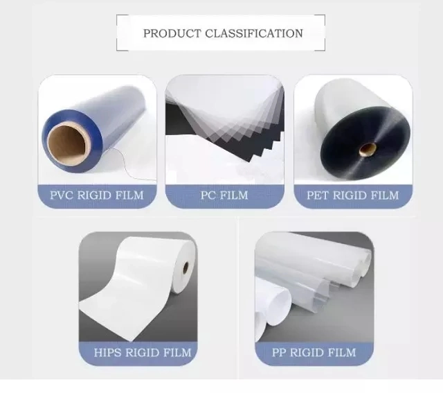 Factory Supply Plastic Product Pharmaceutical Rigid PVC Film for Tablet/Capsule Blister Packing
