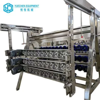 High Standrad Screw Chiller Machine in Poultry Chicken Slaughter Processing Equipment