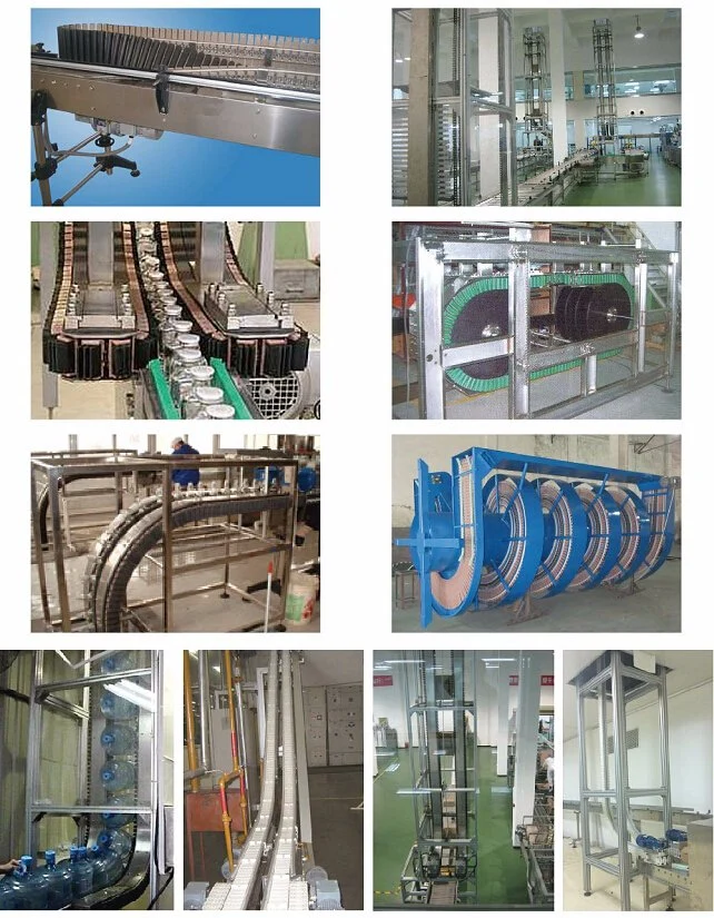 for Beverage&Medicine Transport Top Chain Conveyor Plastic Belt Conveyor System