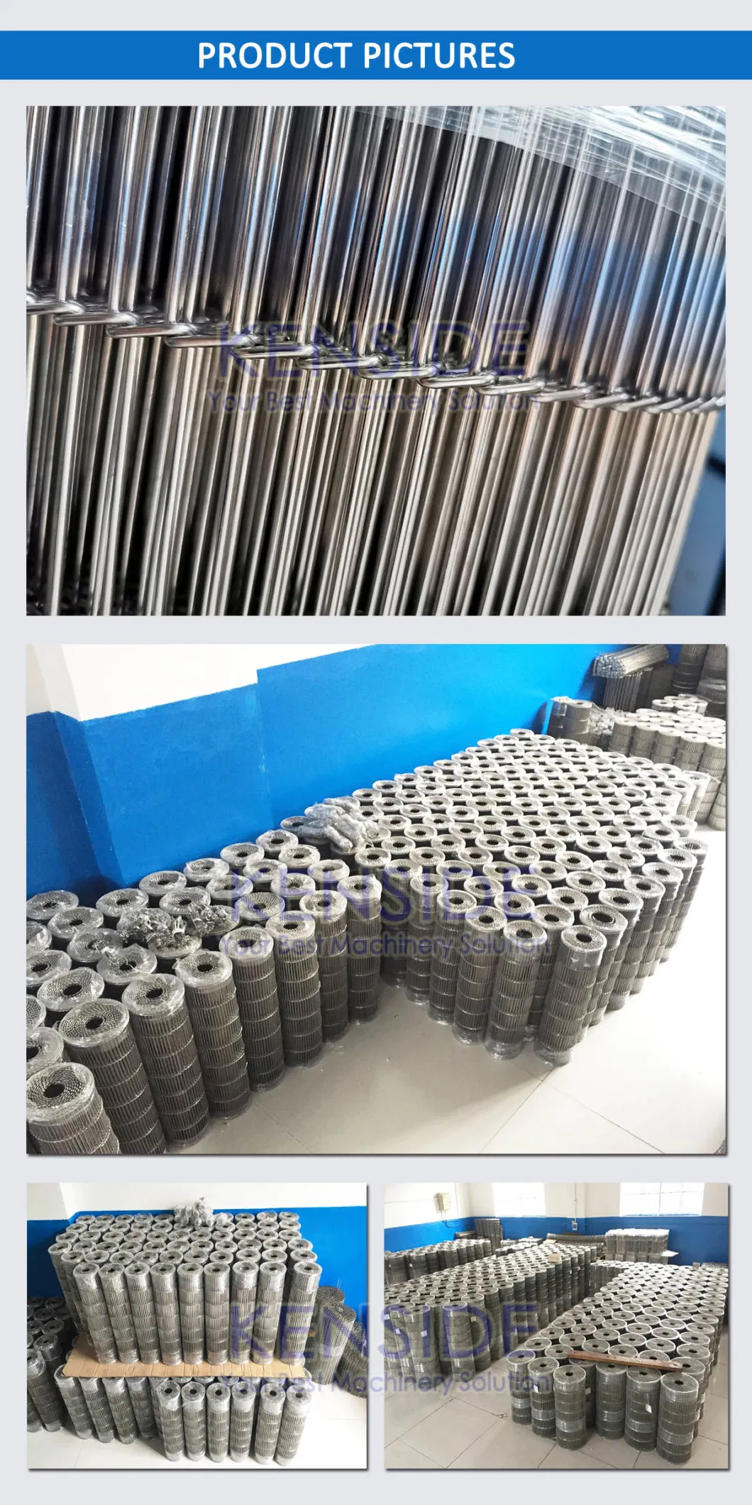 Flat Flex Conveyor Belt for Cooling Conveyors