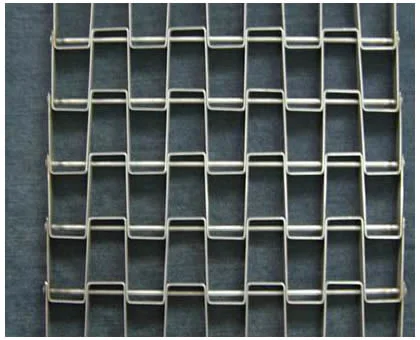 SUS304 Flat Wire Metal Mesh Belt