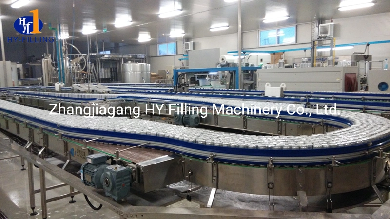 Hy-Filling Plate Chain Conveyor for Transporting Glass Bottles/Metal Cans/Plastic Containers/Packages