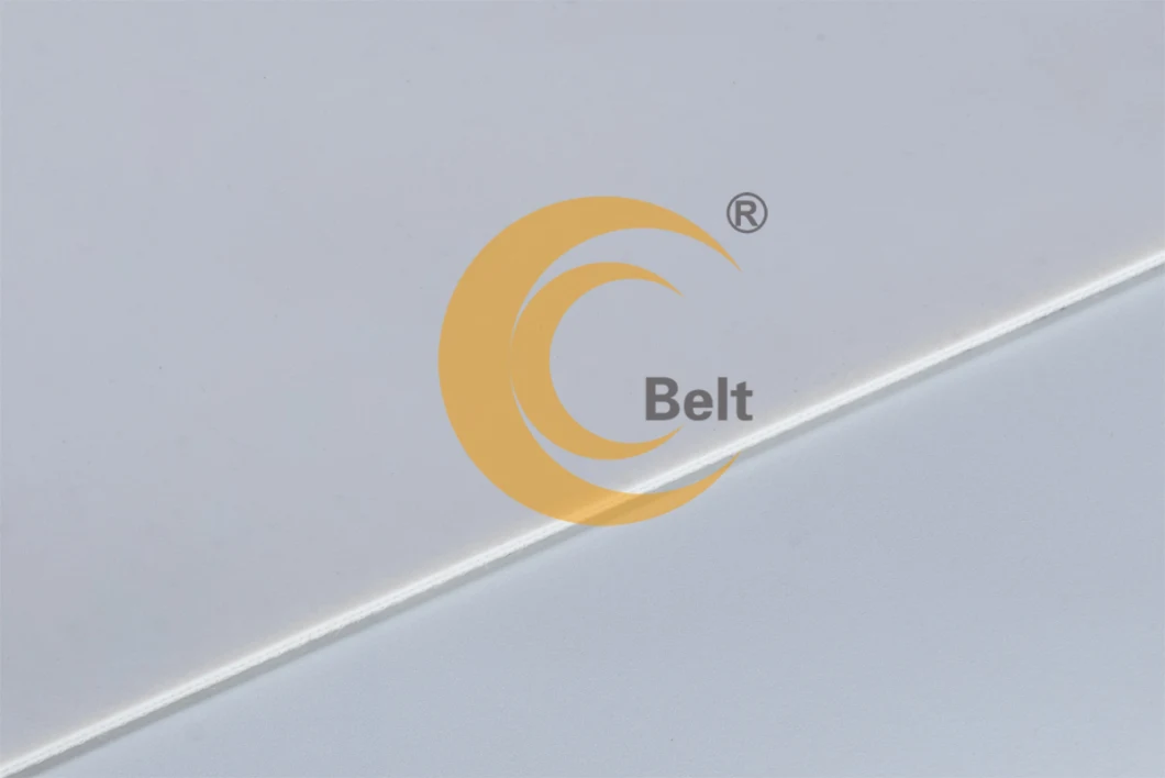 glossy 3mm pvc conveyor belts white for food industries FDA